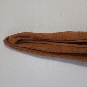 Foreign Exchange Scarf , Camel color one size